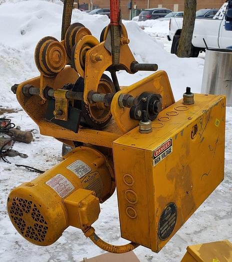 Used David Round Tractor Power Drive Trolley 1/2 Hp, 575 Volt, 3Ph