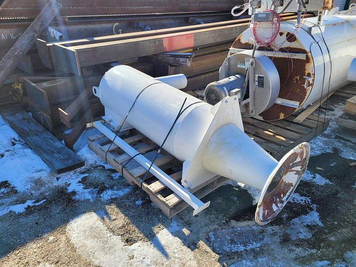 Used EUROVAC III 50 Hp Multi-Stage Central Vacuum Collection System SYS-040-114