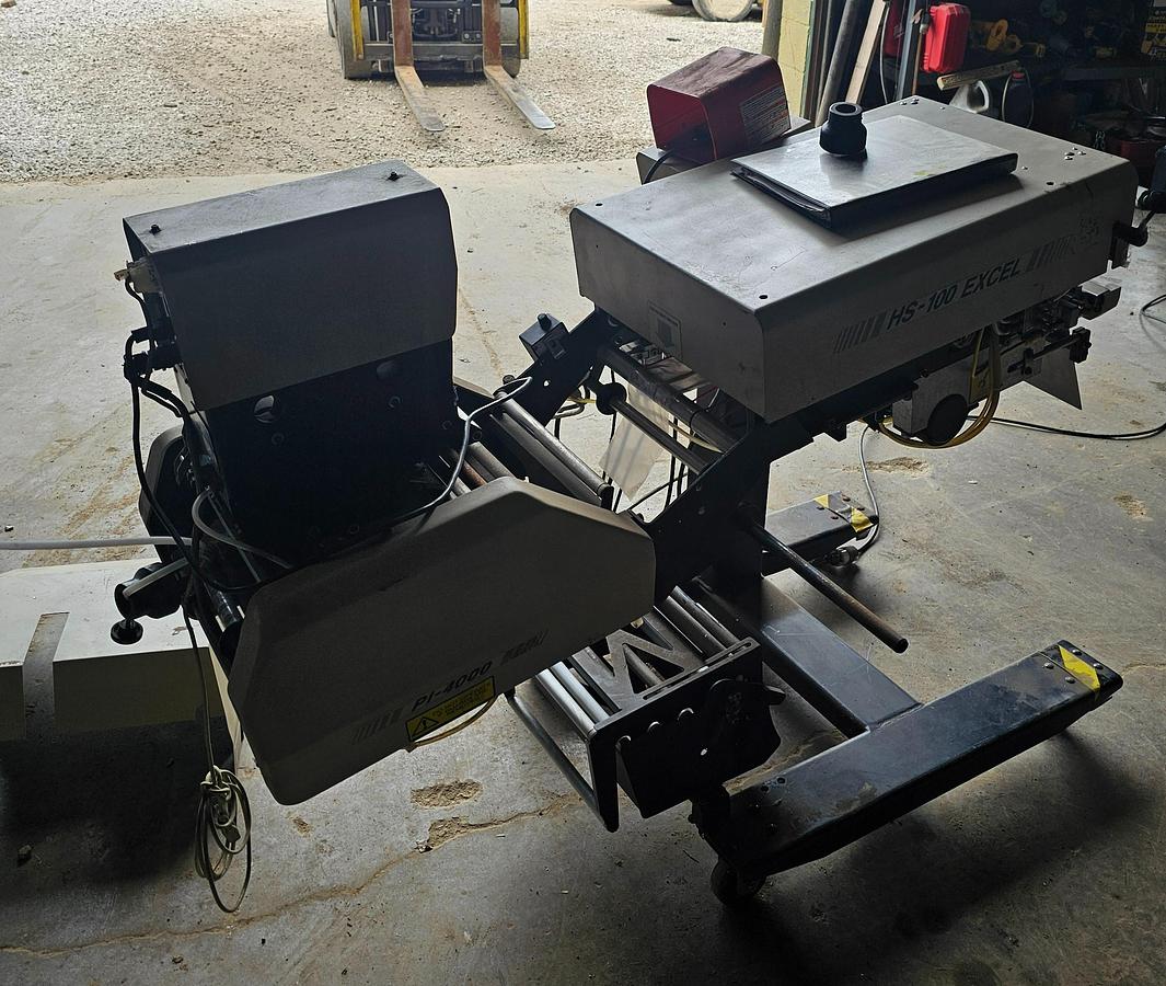 Used Automated Packaging Systems HS-100 Excel Auto-Bag w/PI-4000 Labeler