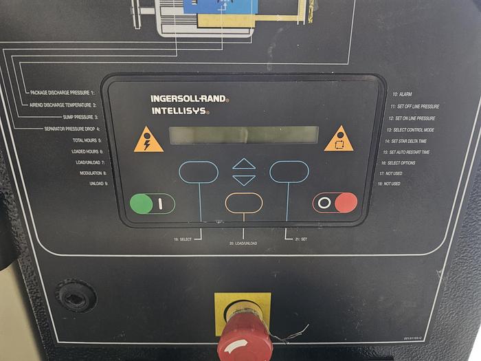 Used 2010 15 Hp Ingersoll Rand Model SSR UP6-15-125 Rotary Screw Air Compressor