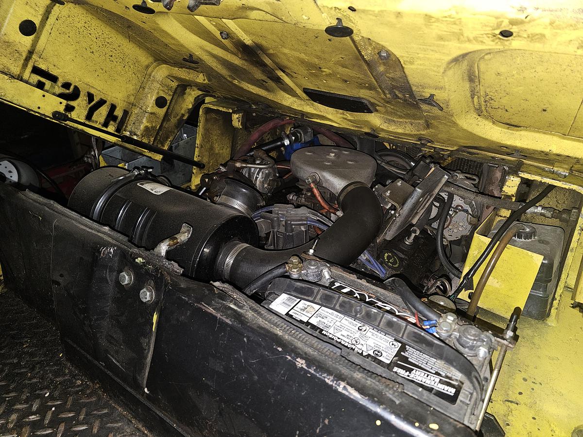 Used 1996 Hyster S155XL2 | 15,500lb Cap | 288" High-Lift | 6' Forks | 8200 Hrs