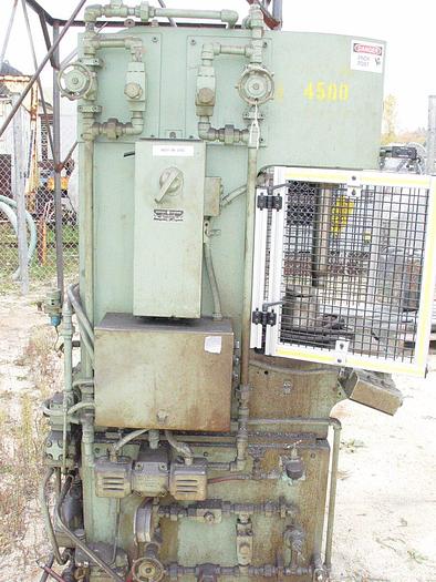 Used 10 Ton Denison C-Frame Hydraulic Multi-Press w/Safety Enclosure #T100LA72S210