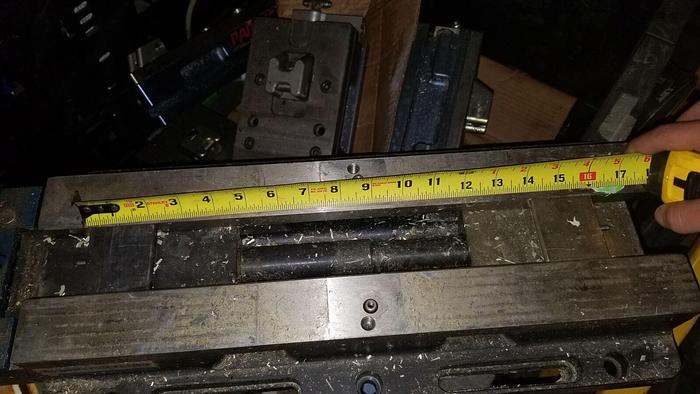 Used Jergens 20” Overall Length Rock Brand Quck Change Workholding Device