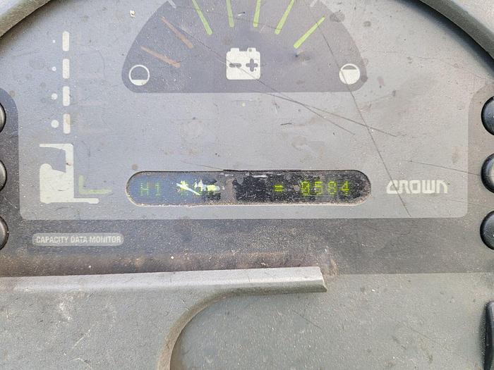 Used Crown RR 5000 Series Electric Reach Truck 4,200 lb Capacity 42” Forks Sideshift