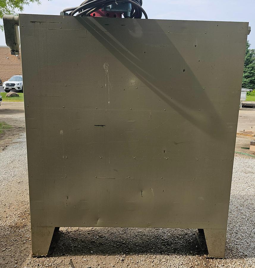 Used 72" x 16" Twin Door Heavy Duty Electrical Control Enclosure Cabinet 