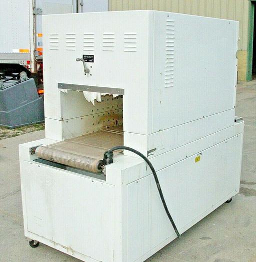 Used C-PAK #320 16" x 20" L-Bar Sealer & #2215 22" x 15" Heat Shrink Tunnel System