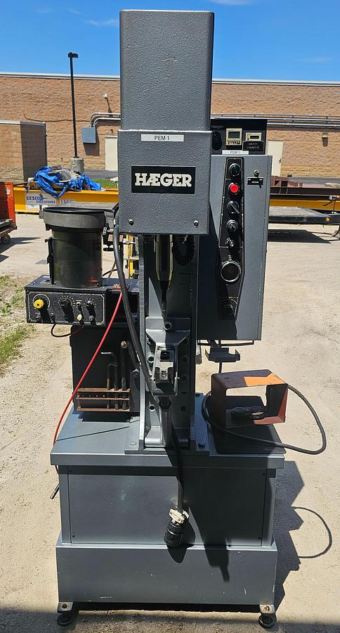 Used 6 Ton Haeger HP6-B Fastener Insertion Press – Modern AF-MAS Automation & Tooling