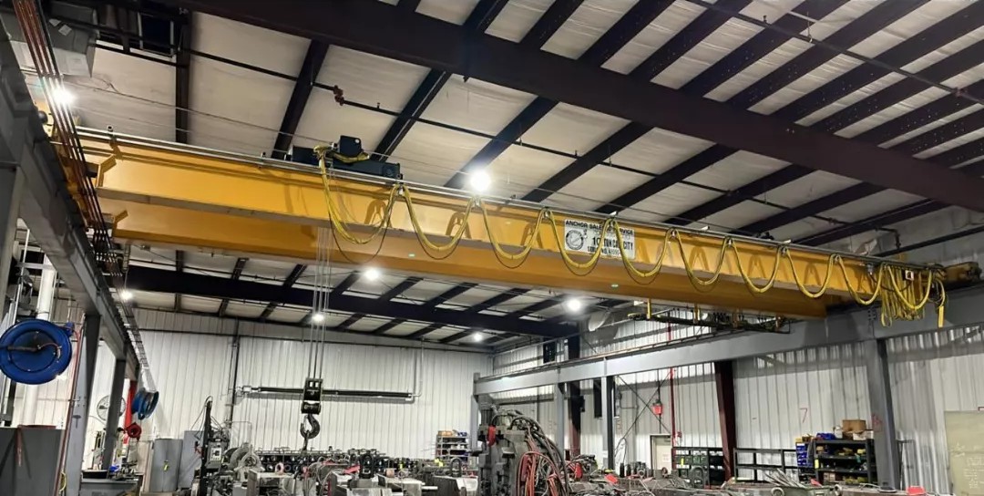 Used Anchor 10 Ton Double Girder Bridge Crane