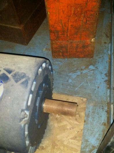 Used Leeson Electric 5HP Model #N215T11DB1B Electric Motor