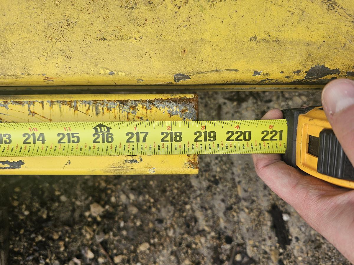 Used 16' Span x 60' Runway CM Loderail 1000 lb Modular Freestanding Workstation Bridge Crane 