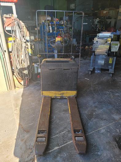 Used Yale 24V Electric Pallet Truck MPB040-EN24T2748 4000# Capacity 48” Forks