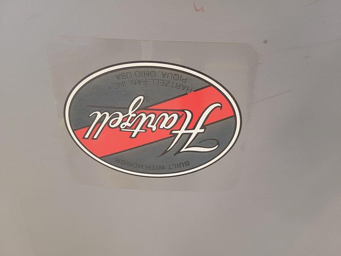 Used Hartzell 48” 20 HP Belt Drive Axial Ventilation Fan 49,000 CFM Flow Rating