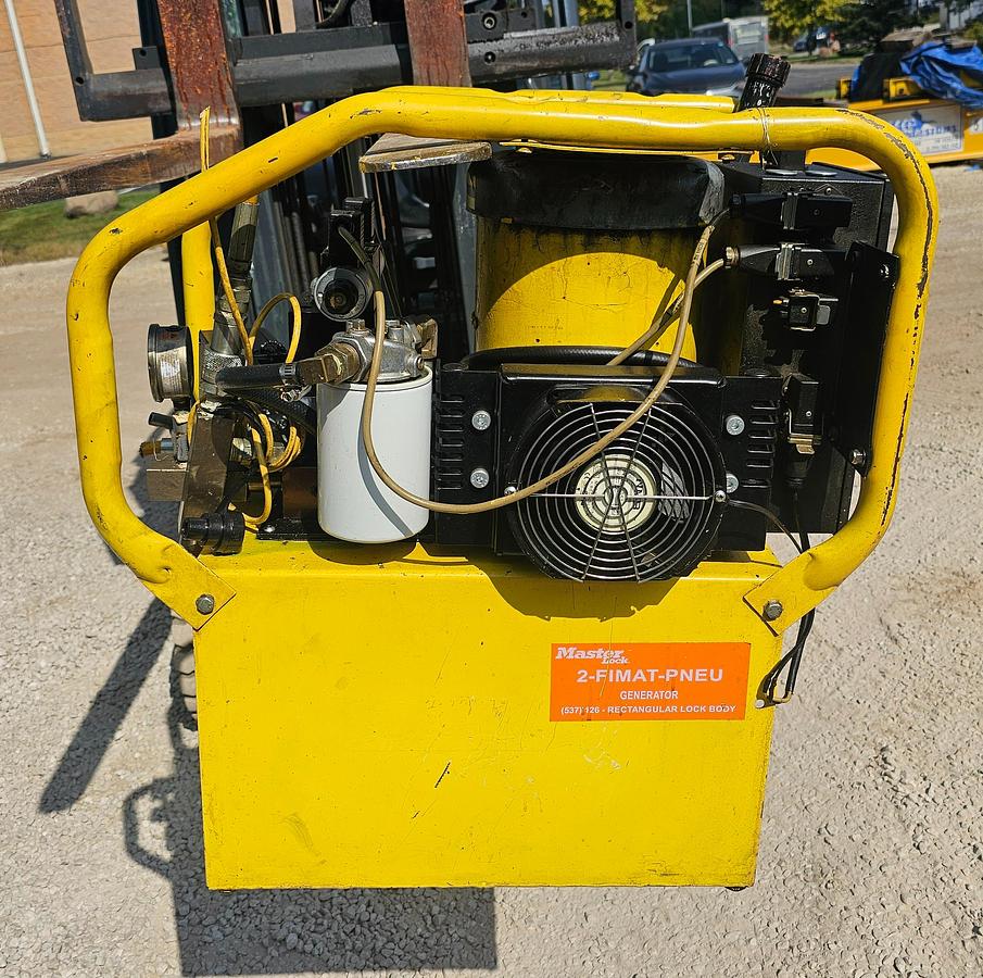 Used 2.5/3 Hp Enerpac GPER5440JFM Electric Hydraulic Pump 10,000 PSI