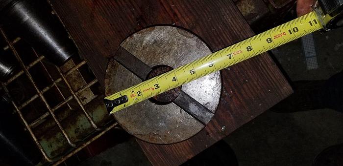 Used Carboloy Futurmill 6'' Cutting Diameter Face Mill 15M-0608-RH, Wedge: 81010