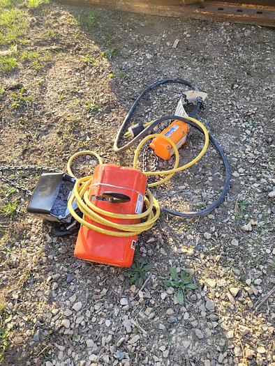 Used Contrx Workstation 250lb Jib Crane 8′ Span 10′ Under Beam Height w/CM Hoist