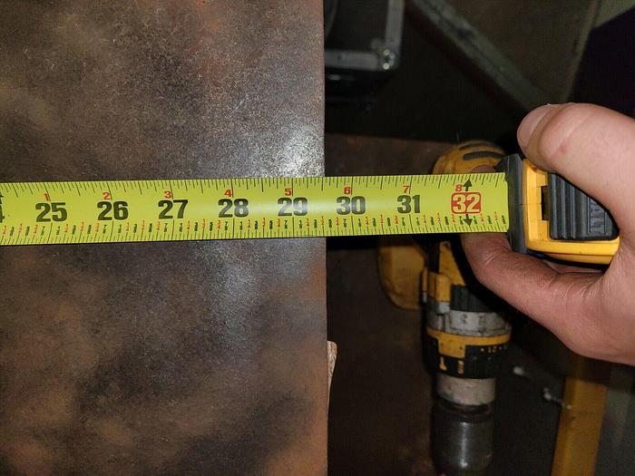 Used Accurate Gage Inc. 30" x 17.5" Cast Iron Inspection/Layout Table 1-1/4" Surface