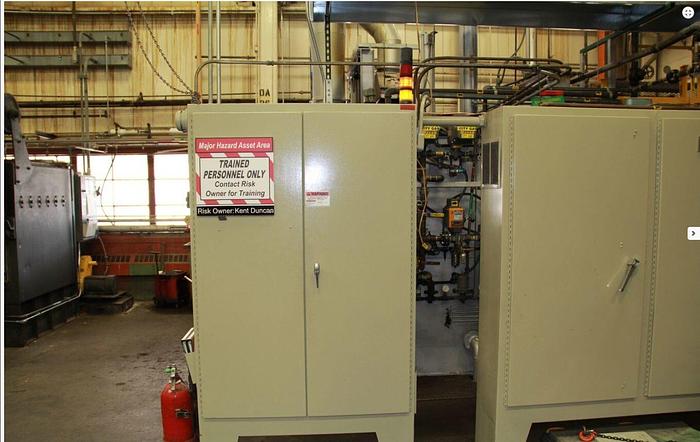 Used Sunbeam 1850*F Casemaster Integral Quench Furnace AFS-303648, 30″ x 36″ x 48″ Dp