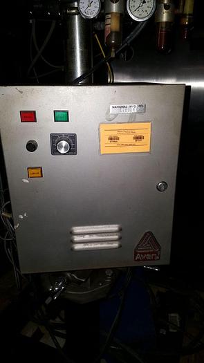 Used Avery Model #500-HD Label Printer & Applicator on Adjustable Stand