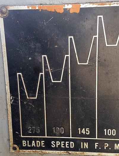 Used PMC 12″ x 16″ Horizontal Bandsaw w/Coolant tray