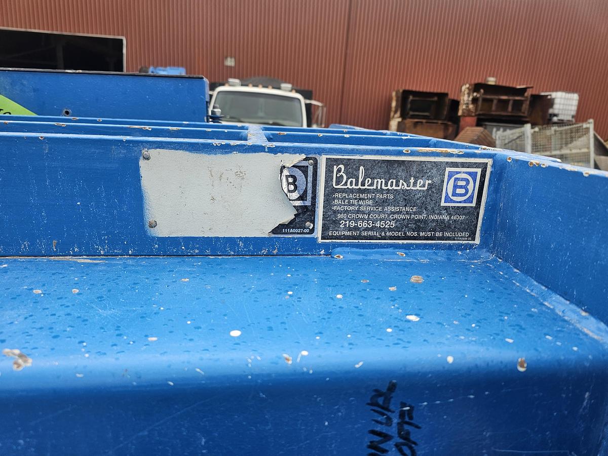 Used 2005 Balemaster 4030-G Horizontal Auto-Tie Baler, 30 HP, 27"x32" Feed, 400 Series
