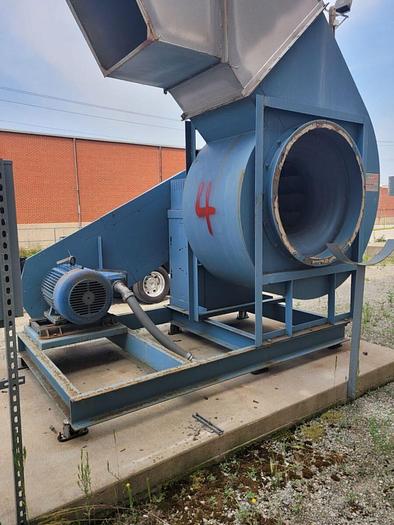 Used Hartzell 100 Hp Blower Fan 33750 CFM A03-1-443BC100STFEW3 Blower Fan RPM 1293