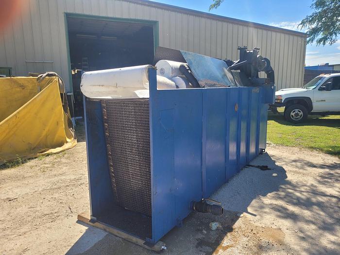 Used Hoffman Compact F126 Vacu-Matic 26 Sq. Foot Fabric Coolant Filtration System