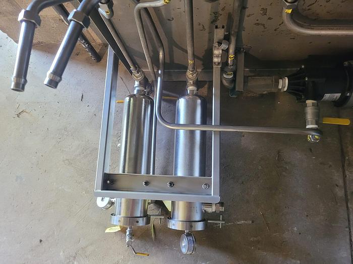 Used Branson Ultrasonics B950R Automatic Ultrasonic Vapor Degreaser & TDR-15 Robotic Loading System