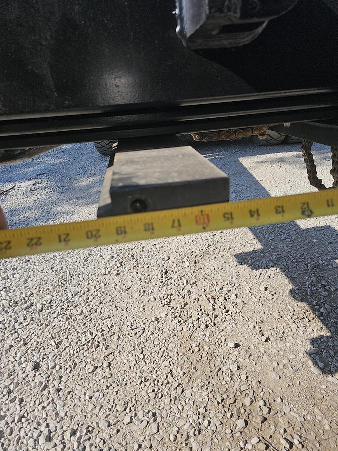 Used Halla 20" Carriage Class 3 Forklift Mast 3 Stage 185-188" Vertical Lift