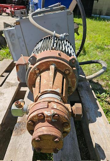 Used 10 Hp Double A Gerotor Hydraulic Pump H8-P-10B2 1750 RPM 230/460V