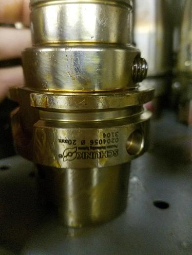 Used Schunk 20mm Hydraulic Tool Holder 0204056
