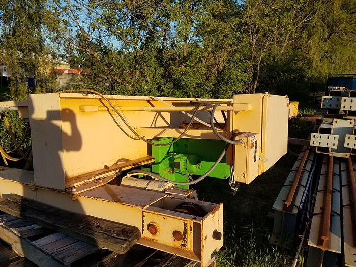 Used 10 Ton x 37′-6″ Orley Meyer Top Running Radio Control Bridge Crane – Stahl Hoist