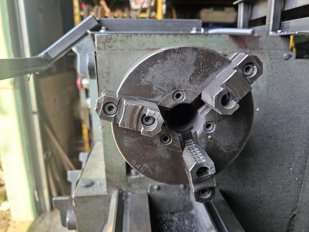 Used 14" x 40" Supermax LG-1440 Geared Head Gap Bed Engine Lathe