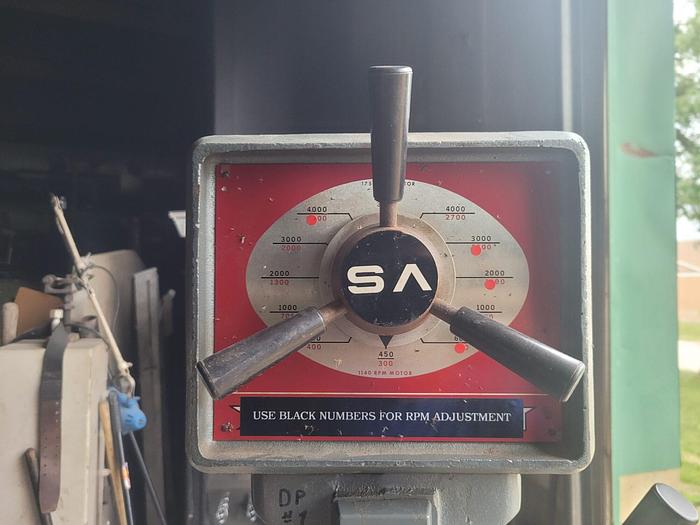 Used Wilton 15” VS Series Pedestal Drill Press Variable Speed 4000 RPM Max