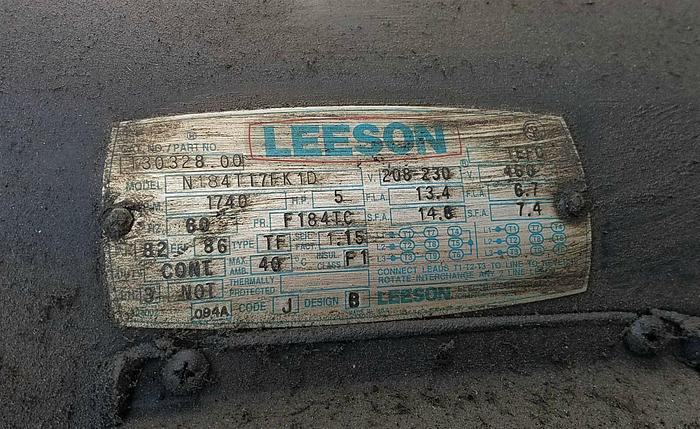 Used 5 Hp Vertical Hydraulic Safety Compactor for Crushing 5 & 35 Gallon Drums/Cans