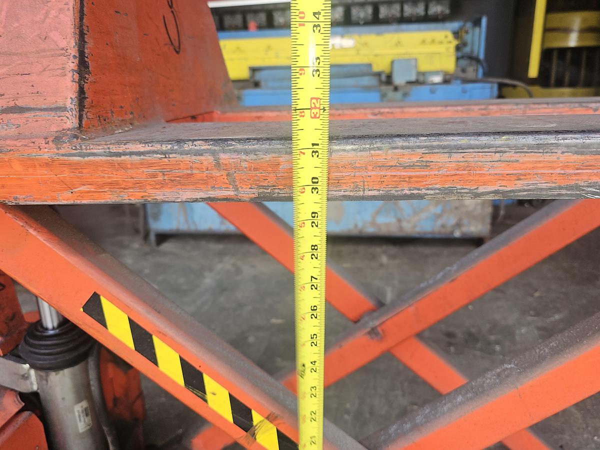 Used 2200# Interthor Thork-Lift EHL 1000/2 Electric High Lift Pallet Jack, 31" Lift Height