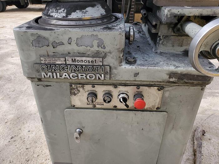 Used Cincinnati Milacron Monoset #MT Tool & Cutter Grinder – Motorized Wheelhead