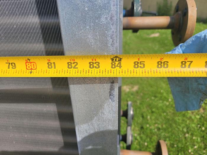 Used Super Radiator Coil Industrial Water Cooling Coil 54” x 80” -03R-0.625/144