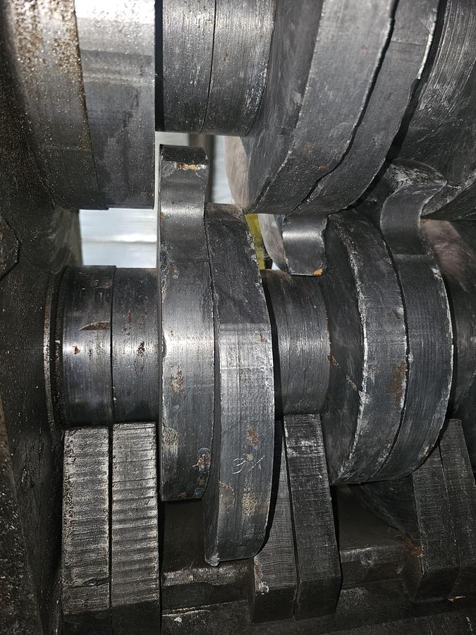 Used 15 Hp Ball & Jewel SB-15/515-A-11X Shred-Buster Shredding Machine