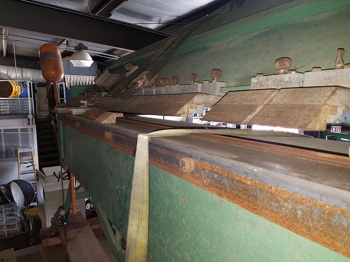 Used 8′ x 16 Gage Chicago D&K Finger brake Model #L-37, 96″ O.A.L.