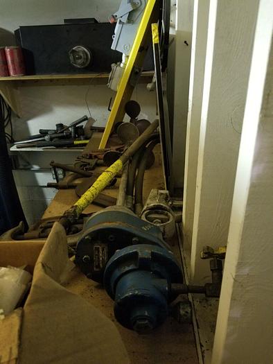 Used Grovhac 2100-40-F Clockwise Pneumatic Mixer w/48'' Shaft