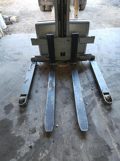 Used 2200# Jungheinrich/Multiton Single Stage "Swift" Series Stacker 24 Volt