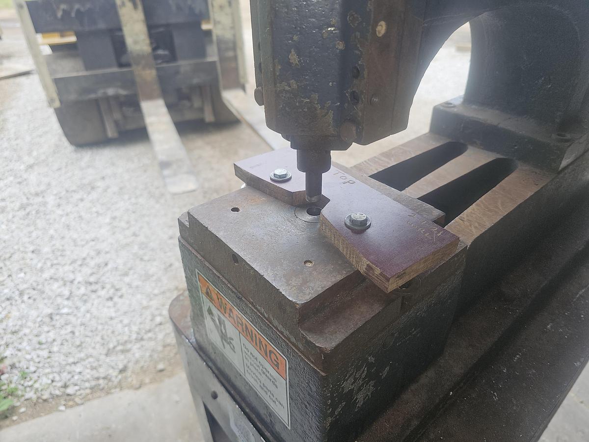 Used Di-Acro No. 2 Manual Hand Punch on Stand 