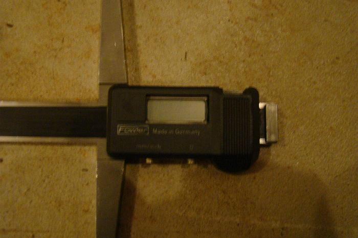 Used FOWLER CALIPER DEPTH GAGE MDL#: S-614578