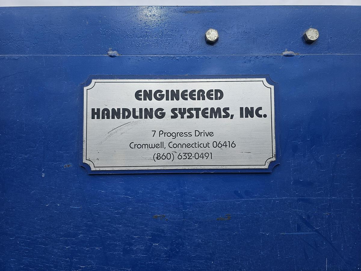 Used 5,500 lb Shelf Capacity Engineered Handling Systems 48" x 99" Sheet Metal Storage Rack System - 8 Shelf