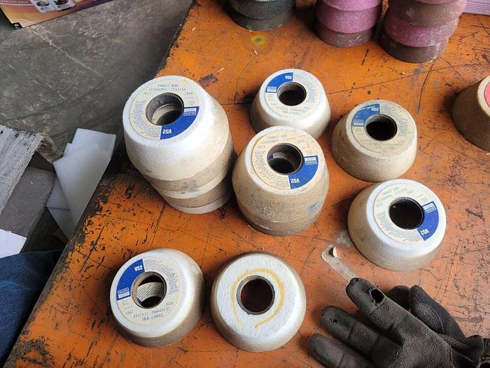 Used 13x Bay State Abrasives 4'' x 1 1/2'' x 1 1/4'' Flaring Cup Wheel 9A60J8V52