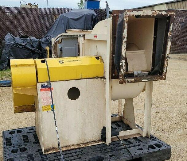 Used Twin City Fan & Blower 25 Hp BC-SW Type 222 Size 1780 RPM