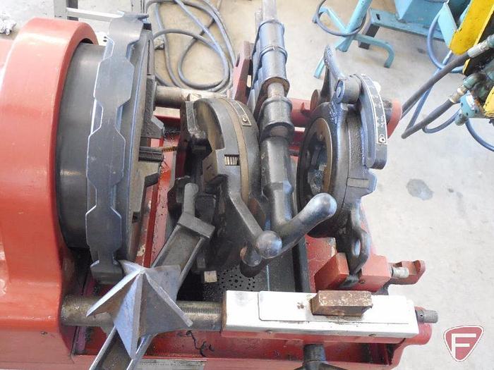 Used 4″ Diameter Pipe Threader by Northern Tool Equipment 1/2″ – 4″ CAPACITY