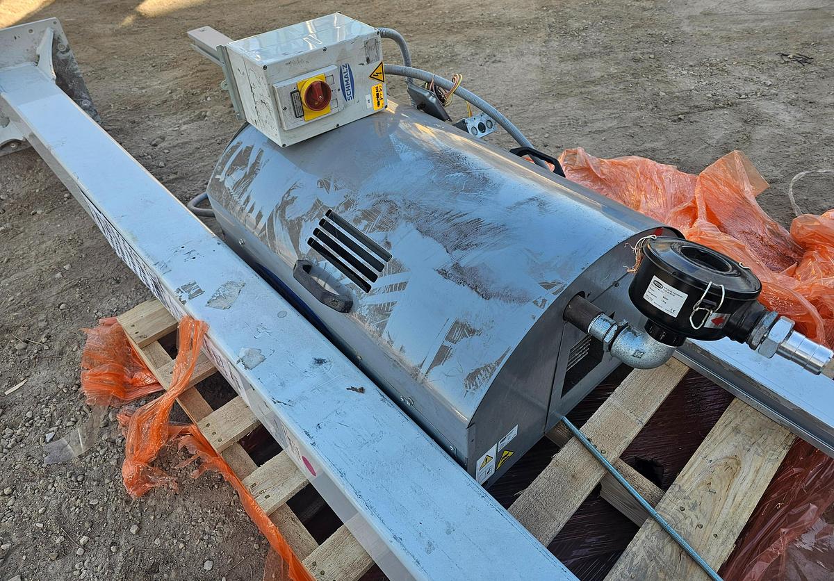 Used 50 Kg Schmalz SBB-EVE-ST-VZ Vacuum Lifter Ergo Handler 10' Arm x 11' HUB Jumbo ERGO 65 