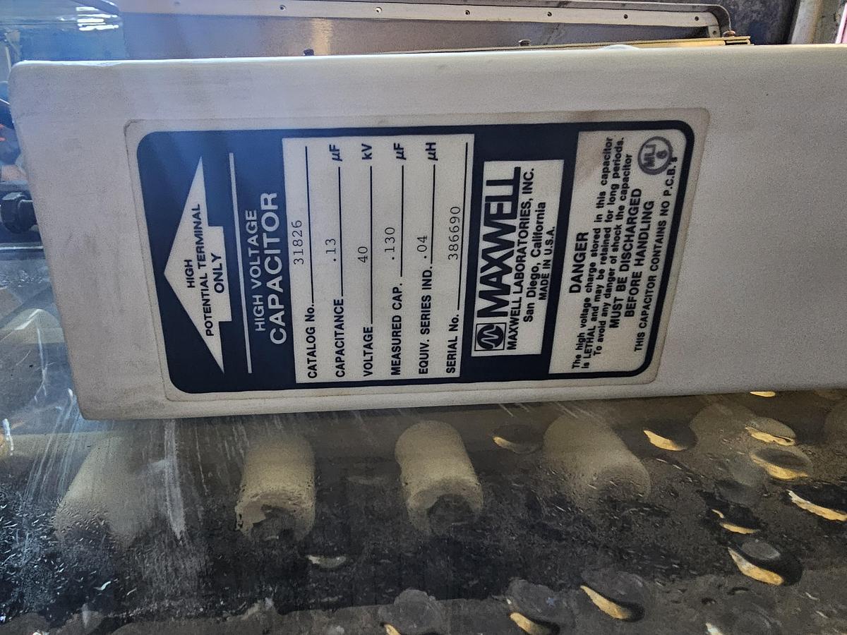 Used Lasertechnics Blazer 6000 Carbon Dioxide Marking Laser/Coder - Parts Machine