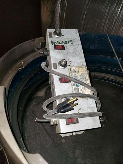 Used Vibra Flight 24'' Diameter Vibratory Feeder Bowl w/FC-102 Proximity Control & Ba